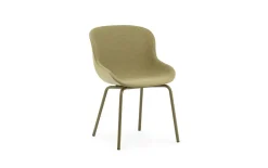 Normann Copenhagen - Hyg Chair Full Upholstery Olive Steel
