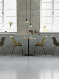 Normann Copenhagen - Hyg Chair Full Upholstery Olive Steel