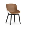 Normann Copenhagen - Hyg Chair Front Upholstery White & Black Oak
