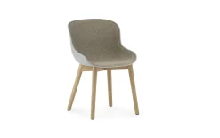 Normann Copenhagen - Hyg Chair Front Upholstery Grey & Oak