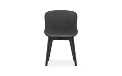Normann Copenhagen - Hyg Chair Front Upholstery Black & Black Oak
