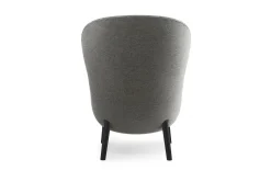 Normann Copenhagen - Hyg Lounge Chair High Black Oak