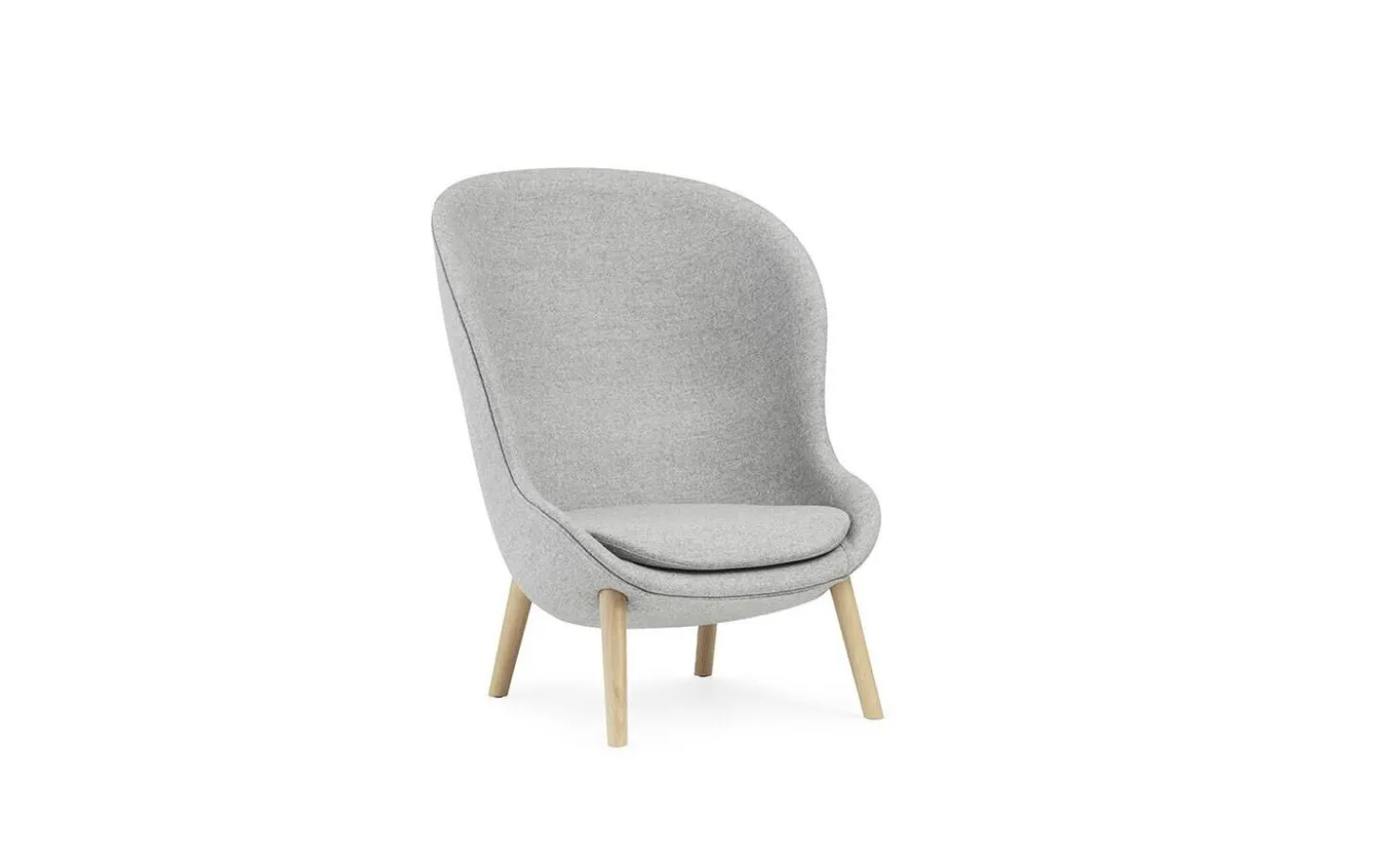 Normann Copenhagen - Hyg Lounge Chair High Oak