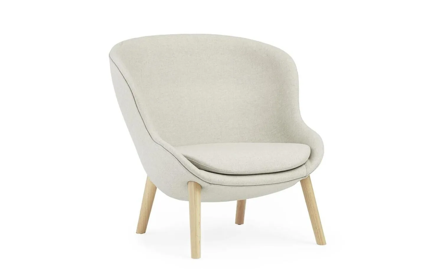 Normann Copenhagen - Hyg Lounge Chair Low Oak