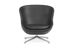 Normann Copenhagen - Hyg Lounge Chair Low Swivel Alu