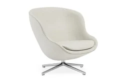 Normann Copenhagen - Hyg Lounge Chair Low Swivel Alu