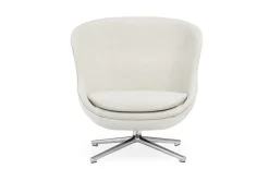 Normann Copenhagen - Hyg Lounge Chair Low Swivel Alu
