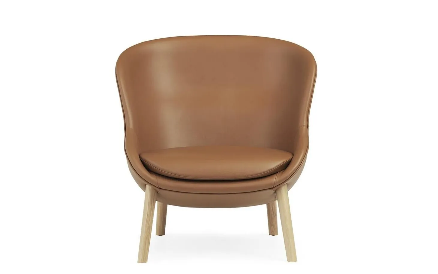 Normann Copenhagen - Hyg Lounge Chair Low Oak