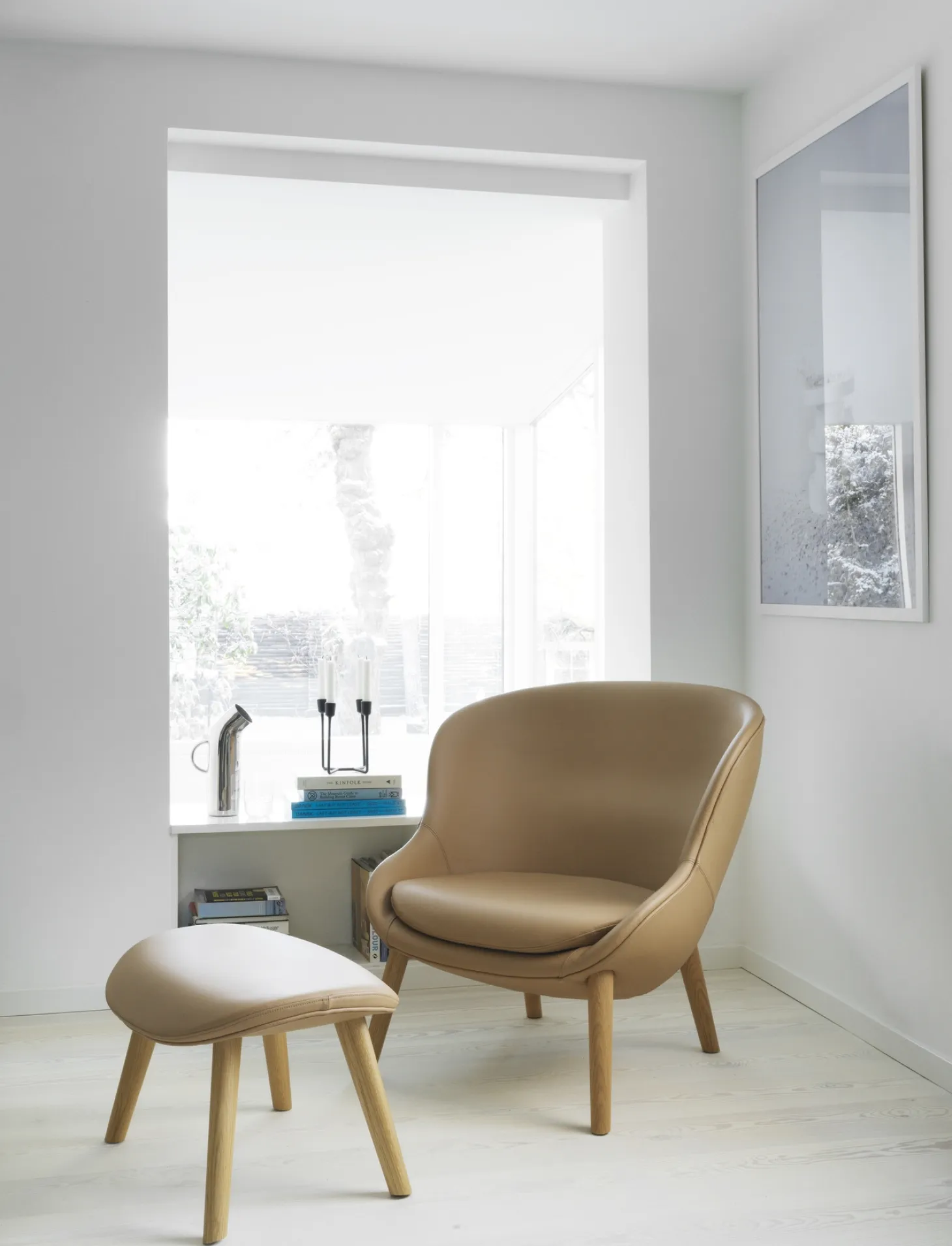 Normann Copenhagen - Hyg Lounge Chair Low Oak