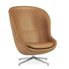 Normann Copenhagen - Hyg Lounge Chair High Swivel Alu Tilt