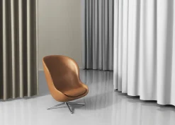 Normann Copenhagen - Hyg Lounge Chair High Swivel Alu Tilt