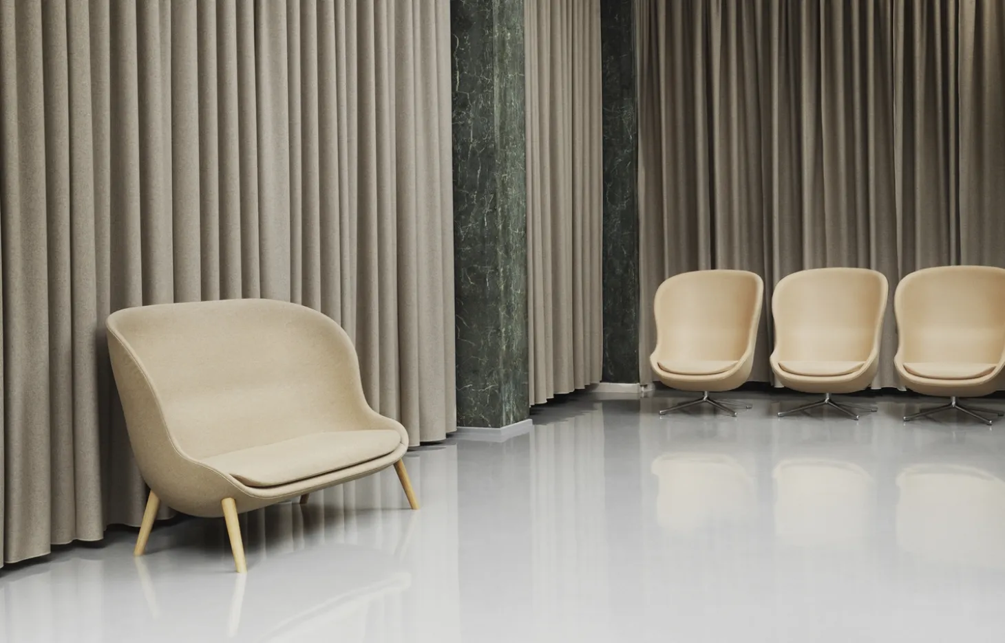 Normann Copenhagen - Hyg Sofa Oak