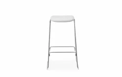 Normann Copenhagen - Just Barstool 75 cm Full Upholstery Chrome