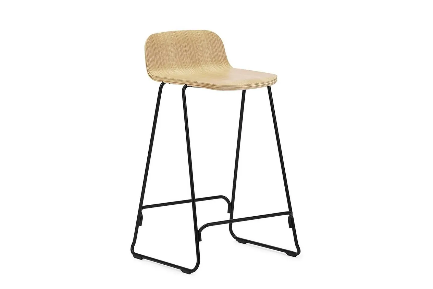Normann Copenhagen - Just Barstool w. back 65 cm