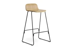 Normann Copenhagen - Just Barstool w. back 75 cm
