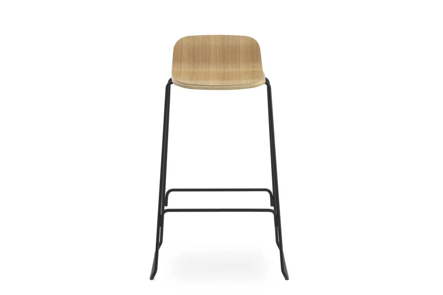 Normann Copenhagen - Just Barstool w. back 75 cm