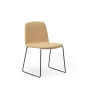 Normann Copenhagen - Just Chair Full Upholstery Black Steel