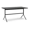 Normann Copenhagen - Kip Desk Black Steel - Dark Brown