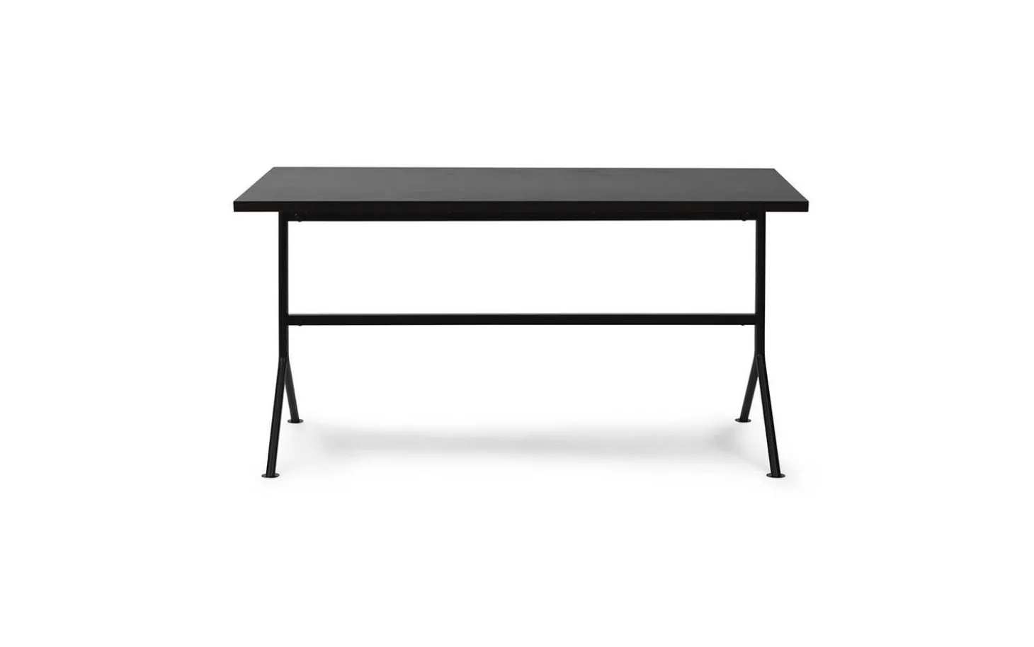 Normann Copenhagen - Kip Desk Black Steel - Dark Brown