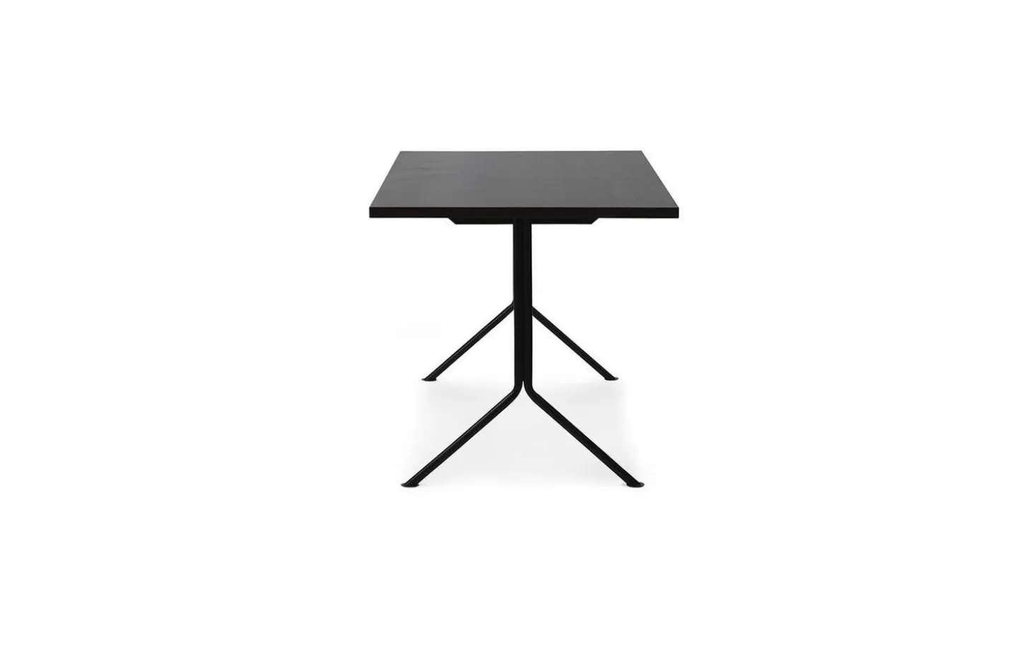 Normann Copenhagen - Kip Desk Black Steel - Dark Brown