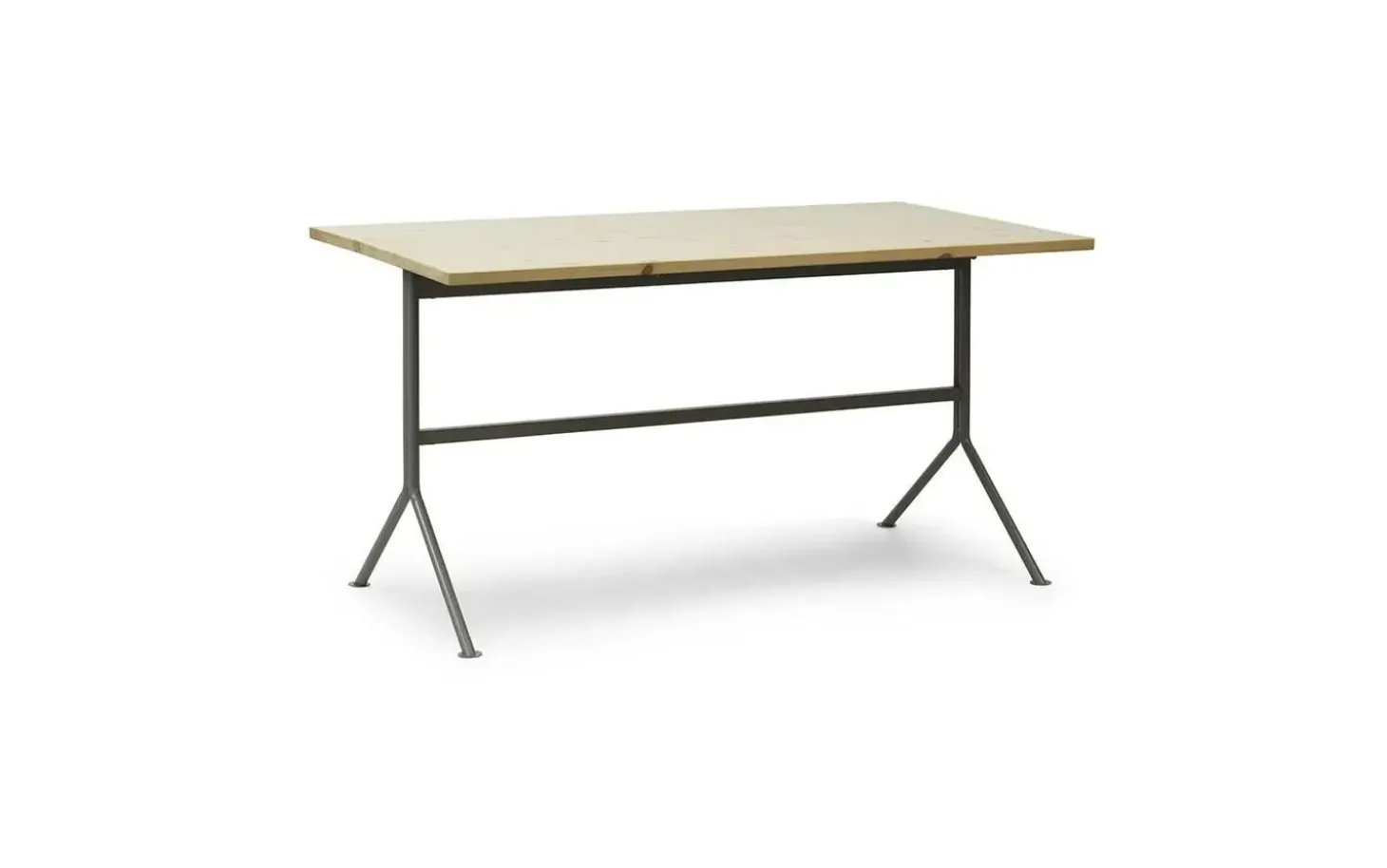 Normann Copenhagen - Kip Desk Grey Steel - Pine