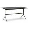 Normann Copenhagen - Kip Desk Grey Steel - Dark Brown