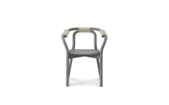 Normann Copenhagen - Knot Chair - grå/natur