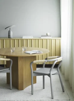 Normann Copenhagen - Knot Chair - grå/natur