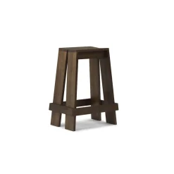 Normann Copenhagen - Let Barstool 65 cm - brun ask