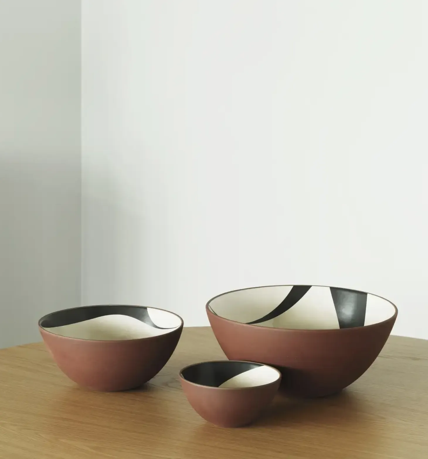 Normann Copenhagen - Line Bowl Ø23 - Red Clay