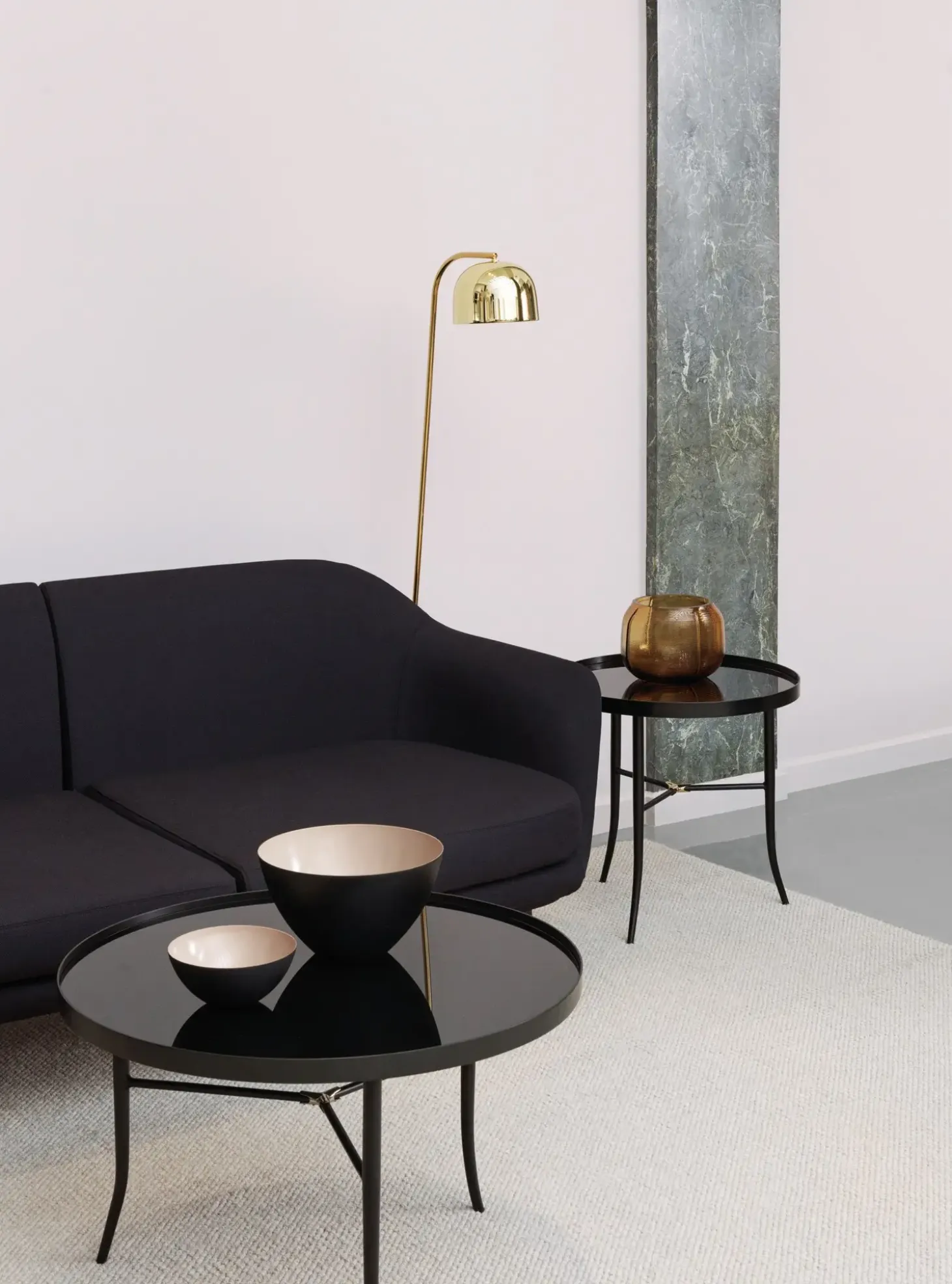 Normann Copenhagen - Lug bord small - sort