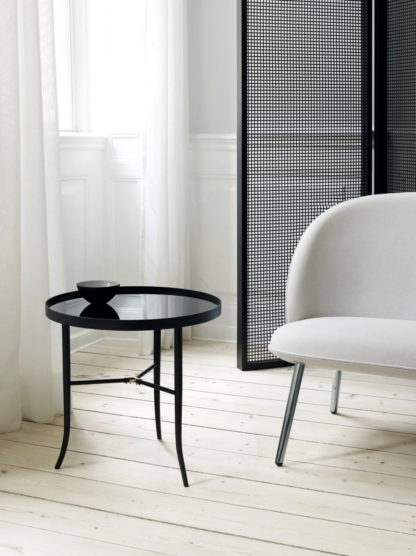 Normann Copenhagen - Lug bord small - sort