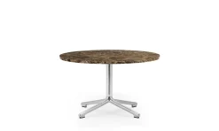 Normann Copenhagen - Lunar Coffee Table - 40 x 70 cm - Alu/Marble