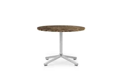Normann Copenhagen - Lunar Coffee Table H45 Ø60 cm Alu