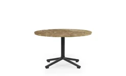 Normann Copenhagen - Lunar Coffee Table H40 Ø70 cm Black Alu