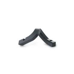 Normann Copenhagen - Lysestage - Crooked Candlestick Two - Grey / Grå
