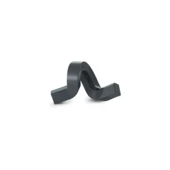 Normann Copenhagen - Lysestage - Crooked Candlestick One - Grey / Grå