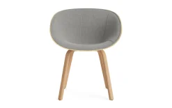 Normann Copenhagen - Mat Armchair Front Upholstery Hemp Beech - Remix 133