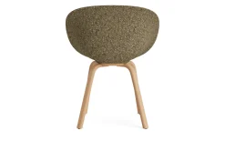 Normann Copenhagen - Mat Armchair Front Upholstery Seaweed Beech - Ultra 41599