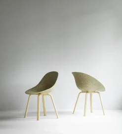 Normann Copenhagen - Mat Armchair Beech - Seaweed