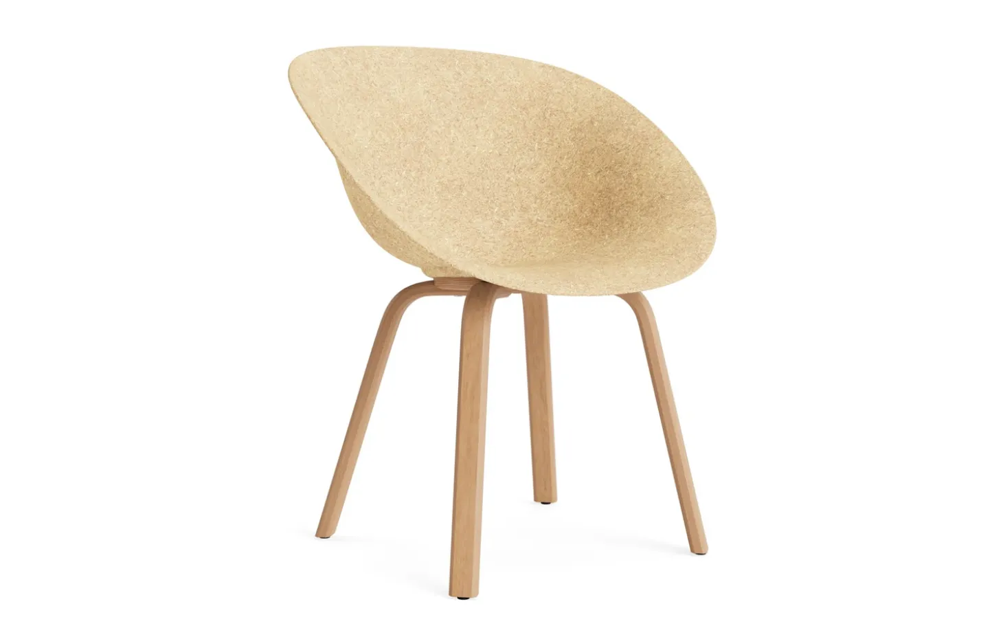 Normann Copenhagen - Mat Armchair Beech - Hemp