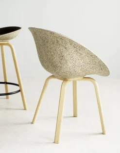 Normann Copenhagen - Mat Armchair Beech - Hemp