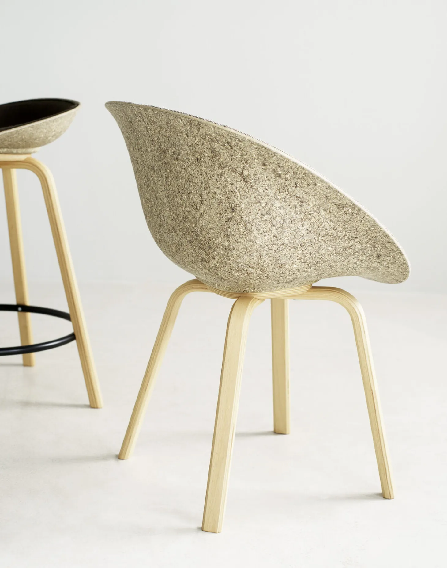Normann Copenhagen - Mat Armchair Beech - Hemp
