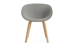 Normann Copenhagen - Mat Armchair Front Upholstery Seaweed Beech - Remix 133