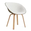 Normann Copenhagen - Mat Armchair Front Upholstery Seaweed Beech - Hallingdal 110