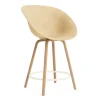 Normann Copenhagen - Mat Bar Armchair 65 cm Beech/Cream - Hemp