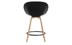 Normann Copenhagen - Mat Bar Armchair 65 cm Full Upholstery Beech/Black - Ultra 41599