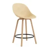 Normann Copenhagen - Mat Bar Chair 65 cm Beech/Black - Hemp