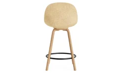 Normann Copenhagen - Mat Bar Chair 65 cm Beech/Black - Hemp