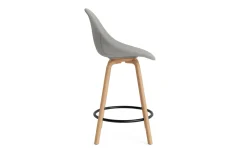 Normann Copenhagen - Mat Bar Chair 65 cm Full Upholstery Beech/Black - Remix 133